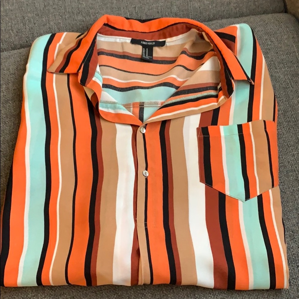 Flowy Striped Blouse